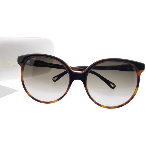 Chloe Other - CE733S-004-59 Unisex Tortoise Frame Sunglasses NWT